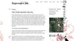 Desktop Screenshot of expressiveinknj.com